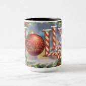 Mug Jolly Holiday Combo mug. 11 or 15 oz (Centre)