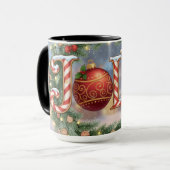 Mug Jolly Holiday Combo mug. 11 or 15 oz (Devant gauche)