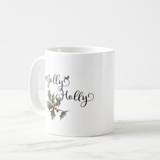 Mug Jolly Holly (Devant gauche)