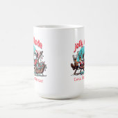 Mug Jolly Mode Santa Chill Sip Repeat  pour Collègue d (Centre)