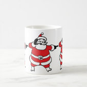 Mug Jolly Santa Claus appelle Reindee à Noël (Centre)