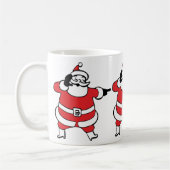 Mug Jolly Santa Claus appelle Reindee à Noël (Gauche)