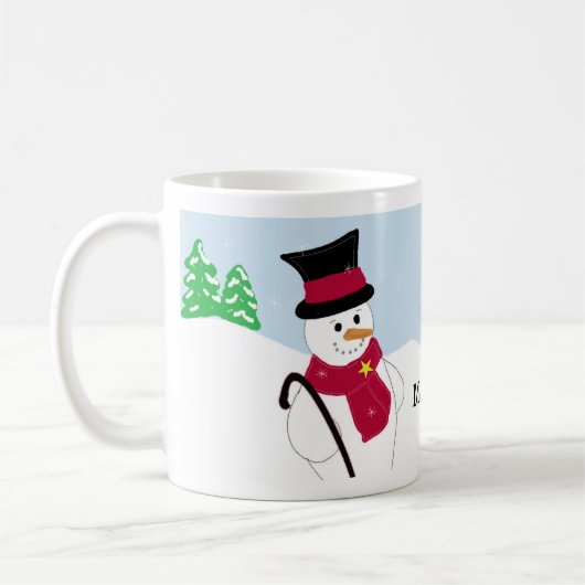 Mug Jolly Snowman dit (Gauche)