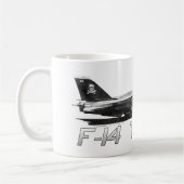 Mug Jollys rogers de F14 Tomcat VF-103 - dessin (Gauche)