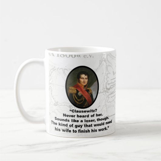 Mug Jomini pense que Clausewitz est perdant (Gauche)