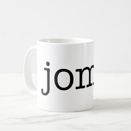 Mug jomo (Devant gauche)