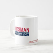 Mug Jon Huntsman Président 2012 (Devant gauche)
