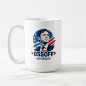 Mug Jon Ossoff Président 2028 (Gauche)