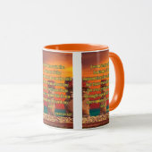 Mug Jonah 2:6 KJV Bible Verse Pic Deux Tons (Devant droit)