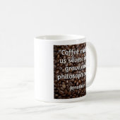 Mug Jonathan Swift cite le café (Devant droit)