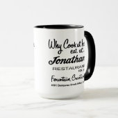 Mug Jonathan's Restaurant, Niles, IL (Devant droit)