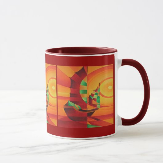 Mug Joncs Cubistes Sur La Mer Rouge (Droite)