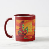 Mug Joncs Cubistes Sur La Mer Rouge (Gauche)