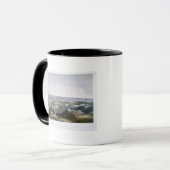 Mug Jonction de la rivière en pierre jaune avec le (Devant gauche)