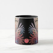 Mug Jonglage Abstrait Art moderne Imaginaire fractal (Centre)