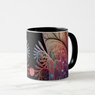 Mug Jonglage Abstrait Art moderne Imaginaire fractal