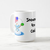 Mug Jongler Snowman (Devant gauche)
