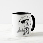 Mug Jongleur de clown de cirque (Devant droit)