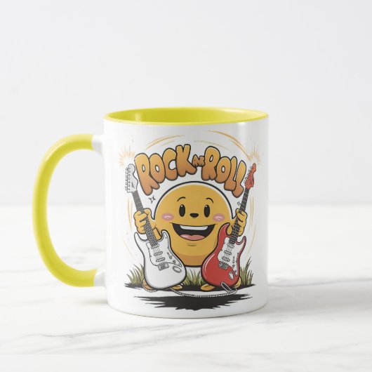 Mug Jongleur musical rock et roll (Gauche)