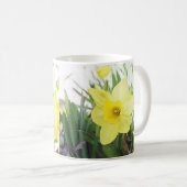 Mug Jonquille jaune ensoleillée (Devant droit)