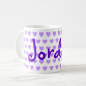 Mug Jordanie en violet (Devant gauche)