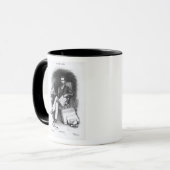 Mug Joseph Pulitzer "de la curiosité", 1887 (Devant gauche)