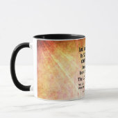 Mug Joshua 1:9 Be Strong and Courageous, Bible Versets (Gauche)