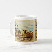 Mug Joshua Tree California Vintage voyage (Devant gauche)