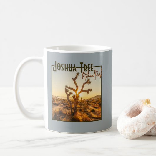 Mug Joshua Tree National Park Souvenir Cadeau (Avec donut)