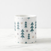 Mug Jote Boho Pastel sapin de Noël Vacances boisées (Centre)