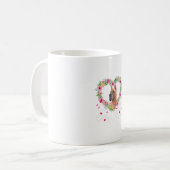 Mug Jote Great Dane Maman Fleur Amoureux des chiens Ca (Devant gauche)