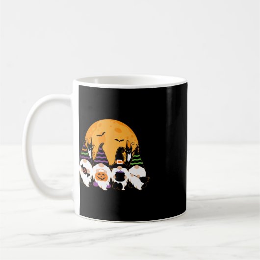 Mug Jote Halloween Gnome Éffrayant Gardening Trick Ou (Gauche)