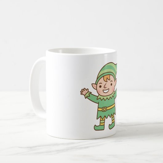 Mug Jote Jolly Elf Doodle (Devant gauche)