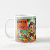 Mug Jote Kid Illustrations personnalisées Adventure Mu (Gauche)