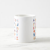 Mug Jote Kids ABC Anglais Alphabet Enseignant (Centre)