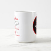 Mug Jote Maman poème ajouter monogramme (Centre)