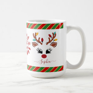 Mug Jote Reindeer Noël Enfants Chocolat chaud