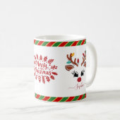 Mug Jote Reindeer Noël Enfants Chocolat chaud (Devant droit)