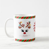 Mug Jote Reindeer Noël Enfants Chocolat chaud (Gauche)