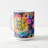 Mug Joty God's got Cette Citation Inspirivée (Devant gauche)