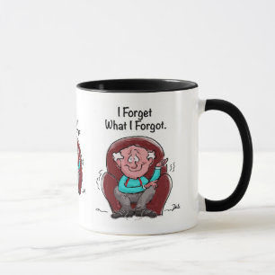 Mug J'Oublie Ce Que J'Ai Oublié.