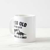 Mug Joué Avec Des Dinosaures (Devant gauche)