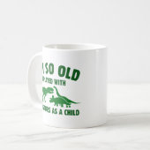 Mug Joué Avec Des Dinosaures (Devant gauche)