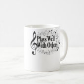 Mug Joue Bien Avec Les Autres Orchestre Clef De Sol (Devant droit)