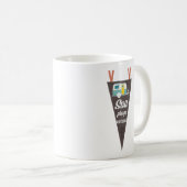 Mug Joue Toujours À L'Extérieur Du Camping Drôle Sloga (Devant droit)