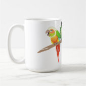 Mug Joue verte Conure (Gauche)