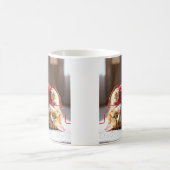 Mug Jouer à la belle fleur de chat (Centre)