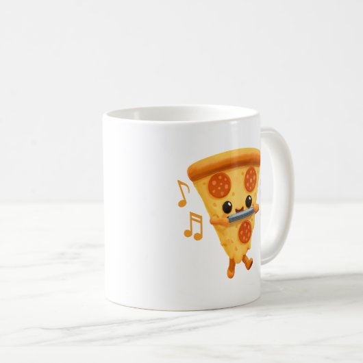 Mug Jouer à la découpe dans une harmonica (Devant droit)