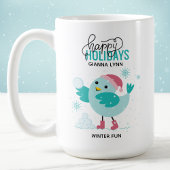 Mug Jouer à la neige Personnalisé