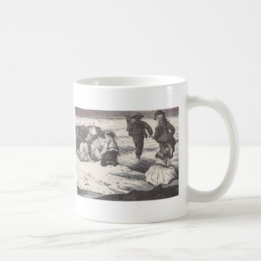 Mug Jouer À La Plage (Droite)